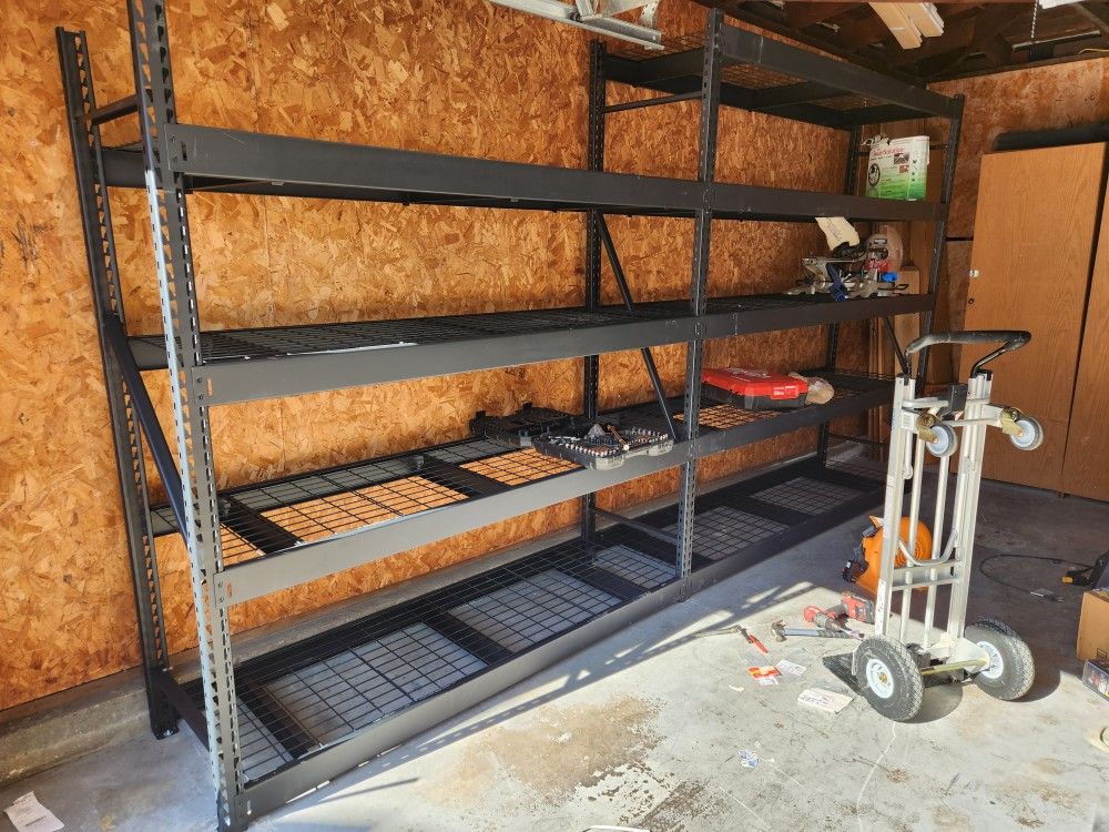 Husky Heavy Duty Garage Shelving 2 Units