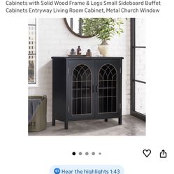 Accent Cabinet with 3 Doors