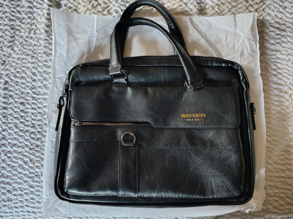 Brand New Leather Messenger/ Laptop Bag