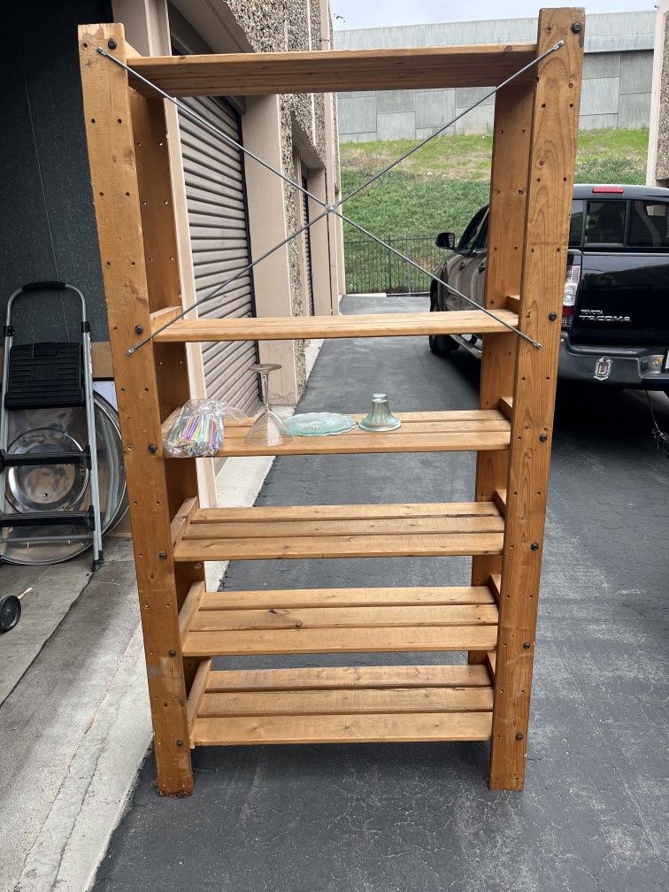 Wooden Shelves 