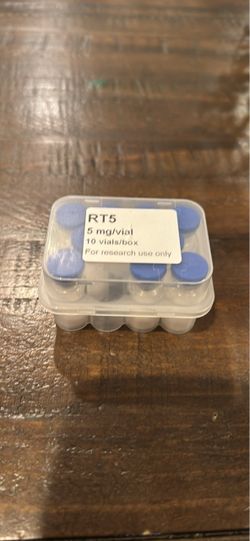 Storage case for peptides