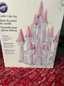 Castillo para pastel de princesas