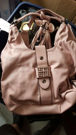 Pink liquidnation purse