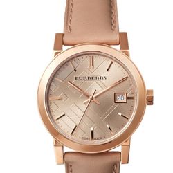 Swiss Burberry Classic watch women’s  Pre owned  Leather strap looks used  New battery installed                                                      
