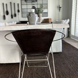 Pottery Barn Vintage Leather Chair