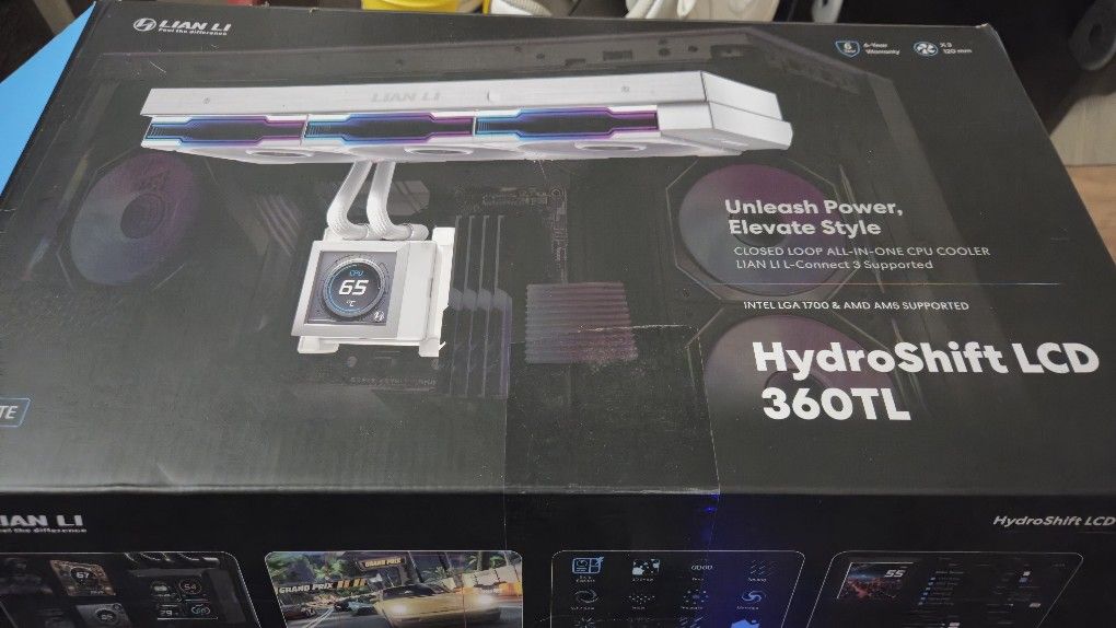 Lian Li Hudroshift 360TL LCD Aio