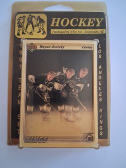 1991 Los Angeles Kings Team Set of Cards