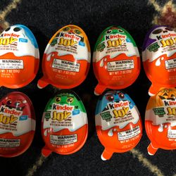 Kinder joy candy and a toy.