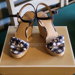 Michael Kors Pippa Wedge Heels Size 5 Women