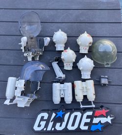 GI JOE COBRA VINTAGE 80s TROUBLE BUBBLE PARTS 1985