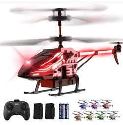Jikuva RC Helicopter for Kids & Beginners, Remote Control Helicopter, red