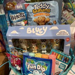 Bluey Easter basket
