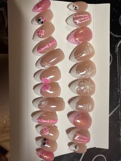 Halloween Press-On Nails Set