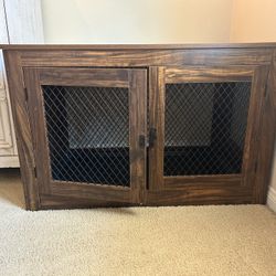 Wood Dog Crate