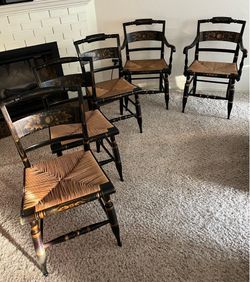 Vintage Hitchcock chairs
