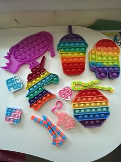 Pop It's and Fidgets