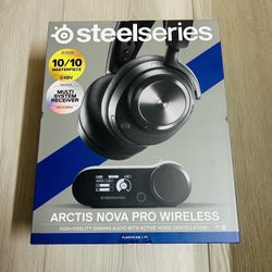 Steel Series- Arctis Nova Pro Wireless Multi Gaming Headset For (PC/PS5/PS4/Switch/Mac ) Brand New