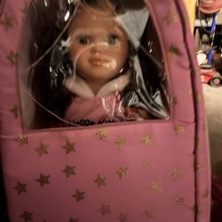 My Life As 18-inch Poseable Hello Kitty Doll with backpack 