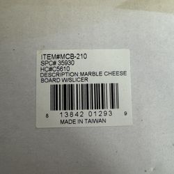 Marble Cheese Board Slicer 