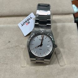 TISSOT PRX SILVER/ROSE GOLD 40mm UNUSED 