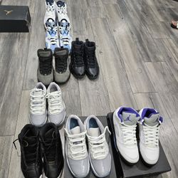 Grade School And Adult Jordans