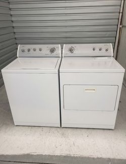 Whirlpool Washer and Dryer Set 30 Days Warranty (Can Deliver)