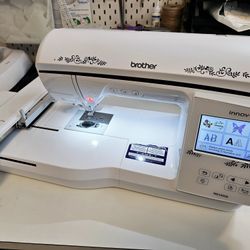 Brother Embroidery Machine Innovis NQ 1600e Single Needle Embroidery Only Machine 6"x10" Embroidery Area