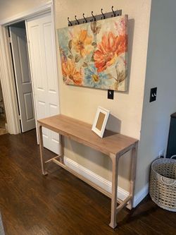 Slim sofa table & Frames