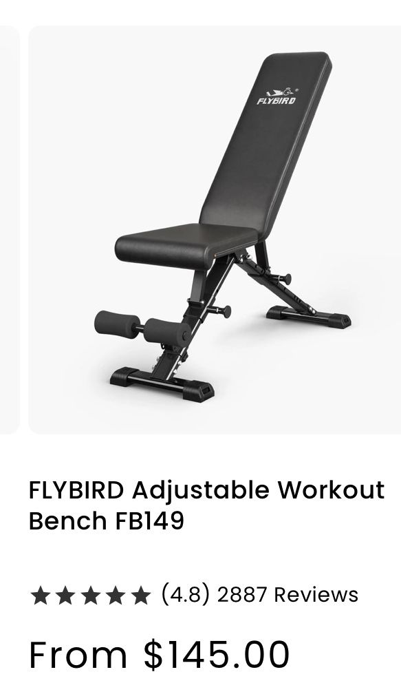 FlyBird Adjustable Bench