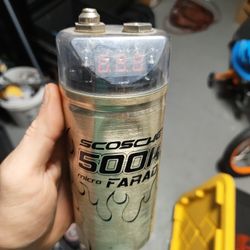 Scosche 500K Microfarad Capacitor For Subwoofer
