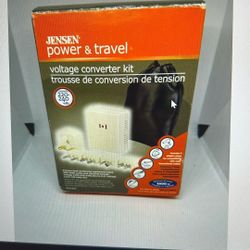 Jenson Power & Travel Voltage Converter Kit 