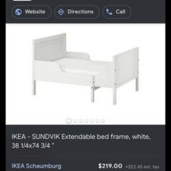 Bed-toddler/twin Bed...$125