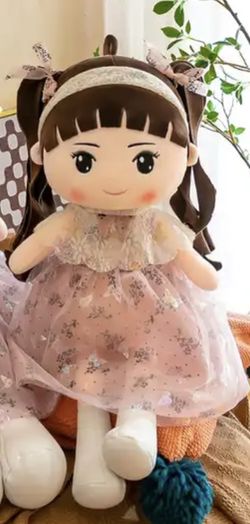 Baby Girl Doll Plushies. Soft And Cuddly. Great For Gifts