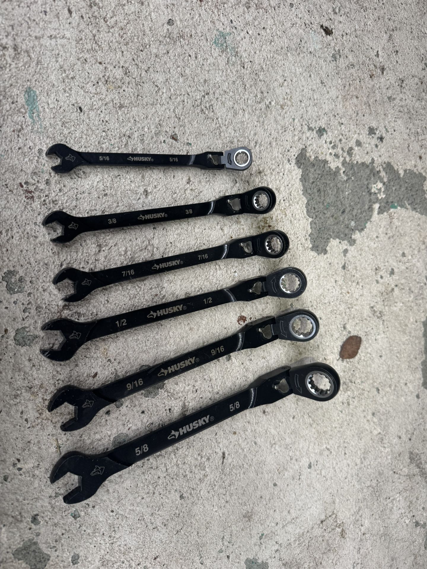 Wrench Set Sae Flex