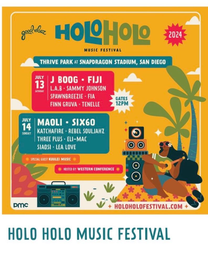 Holo Holo Festival Sunday July 14