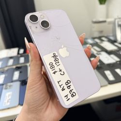 iPhone 14 Att / Cricket  128Gb Crack 