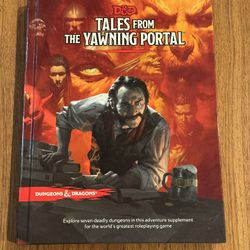 Dungeons & Dragons D&D "Tales From The Yawning Portal" (HC, 5th Ed. (5E), 2017)