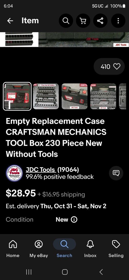 Craftsman Empty Tool Box