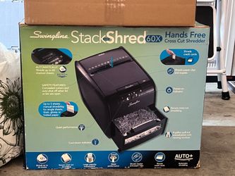 Barely used Swingline SHREDDER Stack & Shred 60x