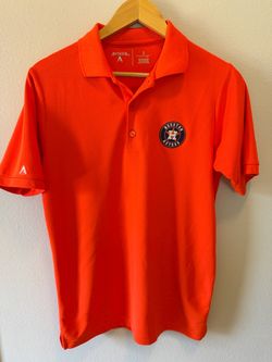 Antigua Houston Astros Polo Shirt Size Small