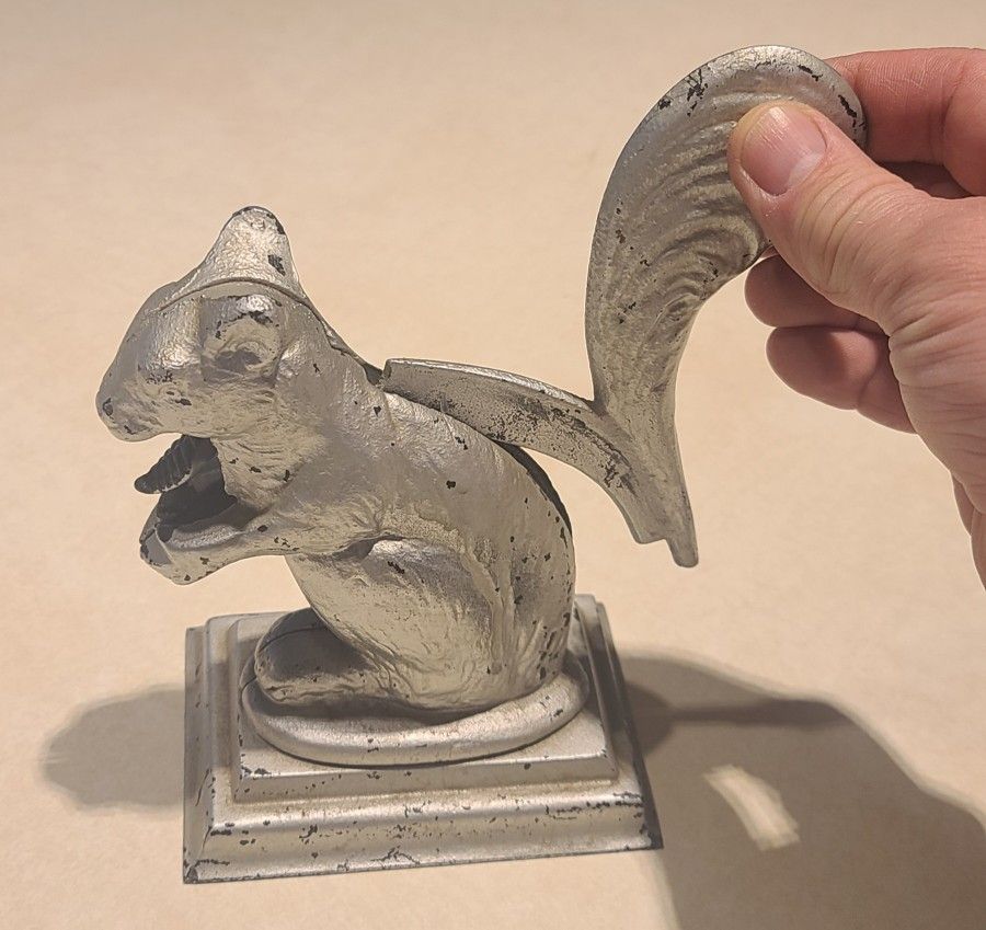 Vintage Cast Iron Squirrel Nutcracker