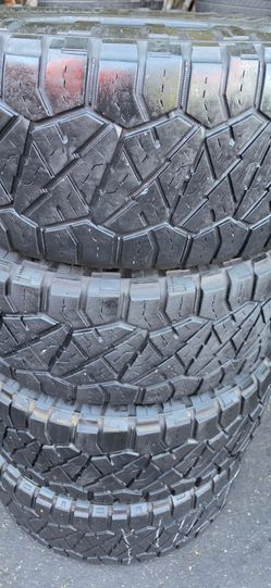 4 tires 35x12.50r20 nitto ridger Grappler