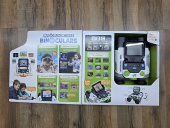 LeapFrog Magic Adventures Binoculars Kids Camera 10X Optical Zoom BBC Video 616100