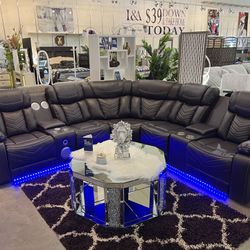 BLUETOOTH POWER RECLINING SECTIONAL