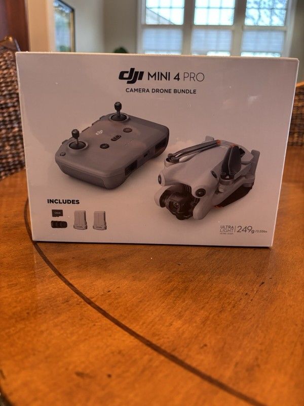 DJI Mini Drone 4 Pro Bundle.