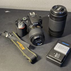 Nikon D5600 Kit and Lenses