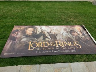 Lord Of The Rings Movie Banner 