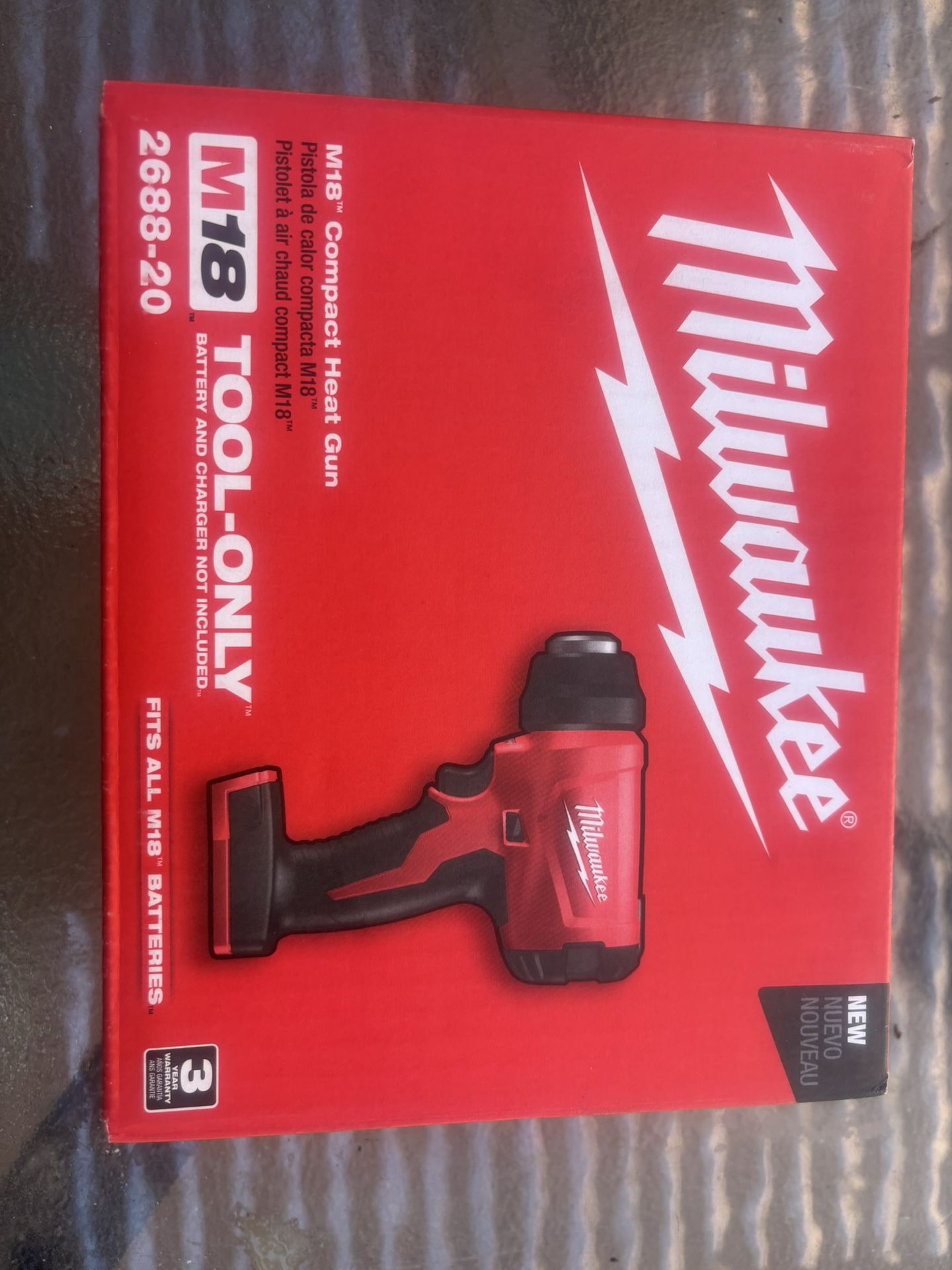 Milwaukee M18 2688-20 Heat Gun Tool Only