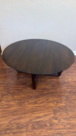 West Elm Stowe Coffee Table - Walnut