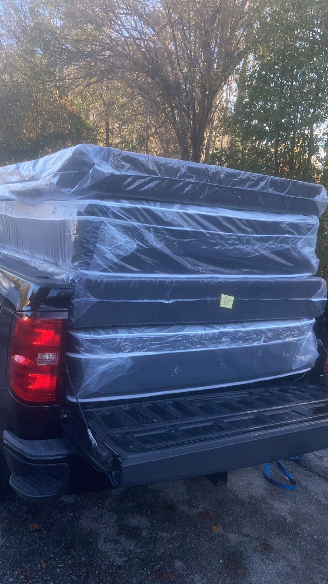 Queen Pillowtop Mattress And Box Spring New In Plastic Free Delivery In Atlanta